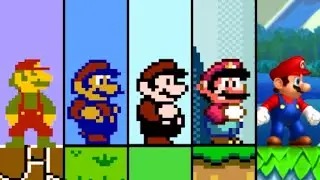 Evolution of First Levels in 2D Super Mario Games (1985-2022)