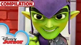 Best of Gobby! | Compilation | Marvels Spidey and his Amazing Friends |@disneyjunior