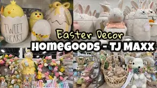 HomeGoods - TJ Maxx NEW Spring & Easter Decor 🐣#shopwithme #easter