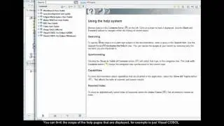 Helpscope demo in Visual COBOL for Eclipse