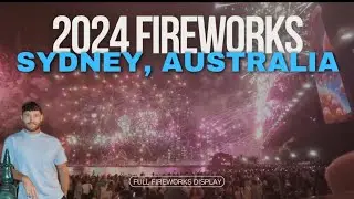 SYDNEY 2024 NEW YEARS EVE FIREWORKS! Unbelievable display 🎆🇦🇺 Australia