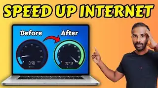 How to Speed Up Any Internet (Lower Ping & Faster Download Speed🚀)