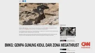 BMKG: Gempa Gunung Kidul dari Zona Megathrust