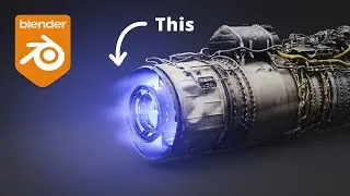 Creating a Jet Engine in Blender | Tutorial