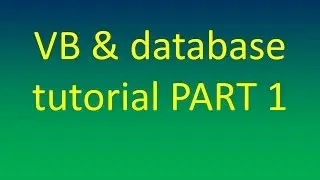 insert data from variable to ms access database by vb 2010 tutorial for beginner  part 1