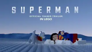 Official Superman Teaser Trailer - in LEGO [Blender Animation]