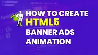 Animate html5 banner using javascript - (Tagalog)