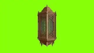 3D Lantern Animation | Green Screen Background | Screensaver | Royalty Free