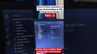 How to Clone github repository in visual studio |Devops Tips Part-2