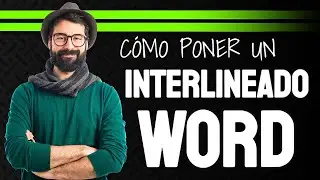 Como poner un INTERLINEADO en Word ✅