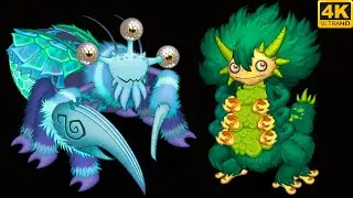 Rare Buzzinga, Epic Repatillo (My Singing Monsters) 4k