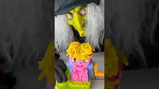 Witch changes monster hair color 👻🤣 