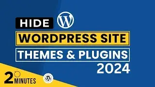 How To Hide Your Site From WordPress Theme Detector 2024 | Hide WordPress Website Source Code