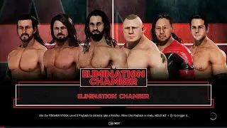 WWE 2K20 | 6-Champion Elimination Chamber Match