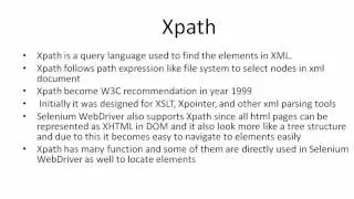 Xpath in Selenium WebDriver   Final