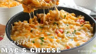 The Cheesiest Baked Mac & Cheese Ever