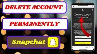 how to delete snapchat account permanently in iphone|delete snapchat account permanently|2024