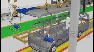 SKD / CKD Bus Welding Line and Bus Assembly Line