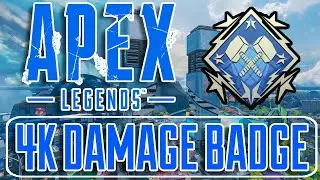 How to Get the *4K DAMAGE* Badge in Apex Legends Season 20 (Sweat Plays Bronze Ranked)