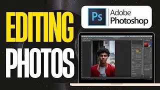 How to Edit Photos in Adobe Photoshop 2024 as a COMPLETE BEGINNER (IN 3 MINUTES!)