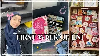 First Week of Uni Vlog | Spring 2024 ☀️