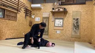 Furuta Koji sensei - Kumogakure ryu ninpo Soke (Furuta dojo keiko 2024)