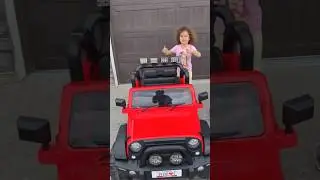 Power wheels car surprise #shorts