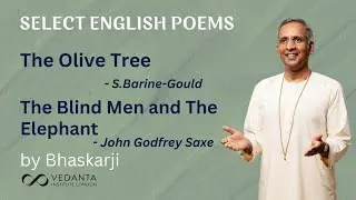 Select English Poems Class | by Bhaskarji | The Olive Tree | The Blind Men and the Elephant