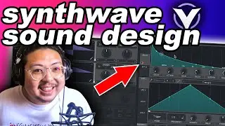 How to make Synthwave using FREE plug-ins | vital sound design tutorial