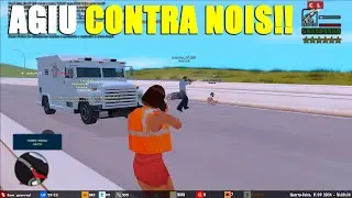 ATRÁS DO CARRO FORTE OLHA O QUE DEU - GTA SAMP ANDROID E PC