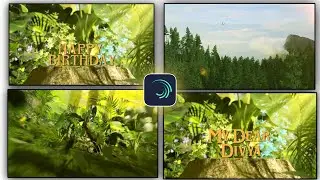 3D Nature Style Name Art Video Editing Alight Motion #alightmotion #kinemaster #tutorial