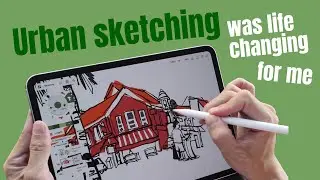 Urban sketching on a tablet: How to get started and why you should sketch