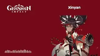 Xinyan Combat Voicelines ENG// Genshin Impact (Elemental Skills/Bursts/etc)