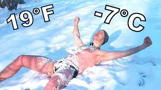 How To Never Get Sick Again! Cold Water + Snow Feels HOT!