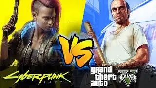 Cyberpunk 2077 против GTA 5, Сравнение открытого мира