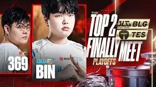 THE TOP 2 OF THE LPL FINALLY MEET IN PLAYOFFS - LPL SUMMER PLAYOFFS 2024 - CAEDREL