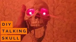 Building an Animatronic Skull for Halloween (Instructions)