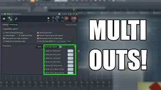 How To Use Multi Out VSTs In FL Studio (Midi, and Mixer Outs)