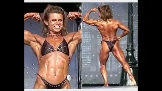 FBB Bodybuilder Elena Seiple 2000 NPC Nationals