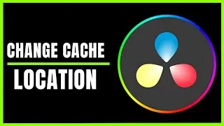 How to Change Cache Location in Davinci Resolve || Davinci Resolve Cache Folder