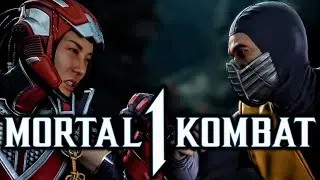 MK1 *SEKTOR* INTRO DIALOGUE WITH SCORPION!! (*NEW* SONYA KAMEO MOVE) 4K 60 FPS (MORTAL KOMBAT 1)