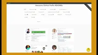 Awesome GitHub Profile README's