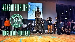 MaMSoN Highlights FSF 2017 House Dance Judge Demo with Habama Music