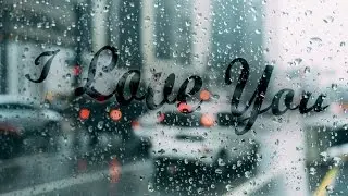 Photoshop Tutorial For Beginners Rain Text Effect In Photoshop