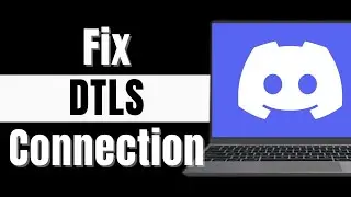 How to Fix DTLS Connection on Discord (2024) | Resolve Voice Connection Issues