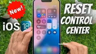 How to Reset Control Center to Default on iPhone iOS 18