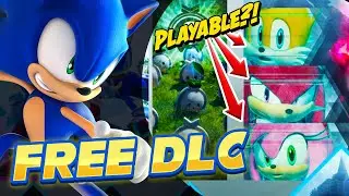 FREE DLC for Sonic Frontiers Adds Photo Mode, New Playable Characters & MORE in 2023!