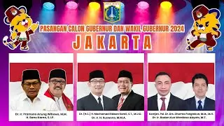 PASANGAN CALON GUBERNUR JAKARTA 2024