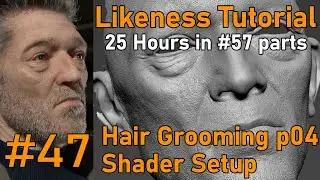 Likeness Tutorial   PART 47   Hair grooming in Maya with Xgen interactive Part04