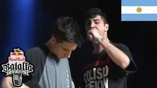 WOS vs NACHO - Octavos: Final Nacional Argentina 2017 - Red Bull Batalla de los Gallos